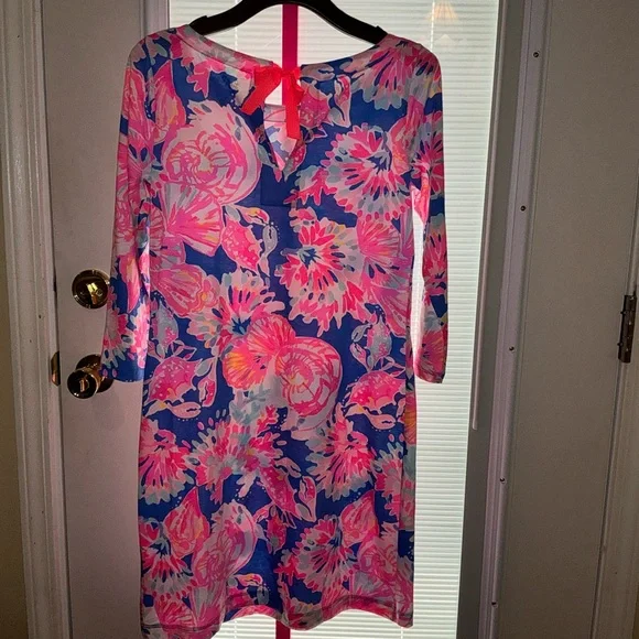 Lilly Pulitzer NWT Noelle Dress Navy Bayside Stripe Size S - Picture 15 of 16